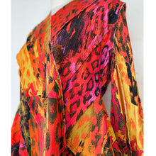 画像をギャラリービューアに読み込む, Patchwork shirt leopard redpinkー パッチワークシャツ レオパード レッドピンク｜Merci DIEU（メルシーデュー）
