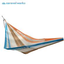 画像をギャラリービューアに読み込む, クイーンベッドハンモック 彩（Queen Bed Hammock）手編み｜caravel works（カラベルワークス）
