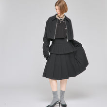 画像をギャラリービューアに読み込む, タック エッグシルエット ブルゾン｜Nora Lily elle（ノラリリーエル）
