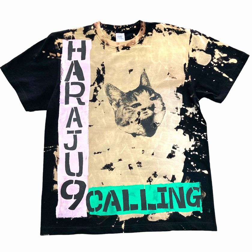 HARAJU9 CALLING (BLEACH OUT BLACK)｜テクノパリス貿易（テクノパリスボウエキ）