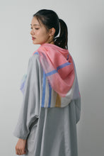 画像をギャラリービューアに読み込む, '極細コットン播州織ストール　Mサイズ　col:コーラル(CRL)｜POLS（ポルス）｜POLS（ポルス）
