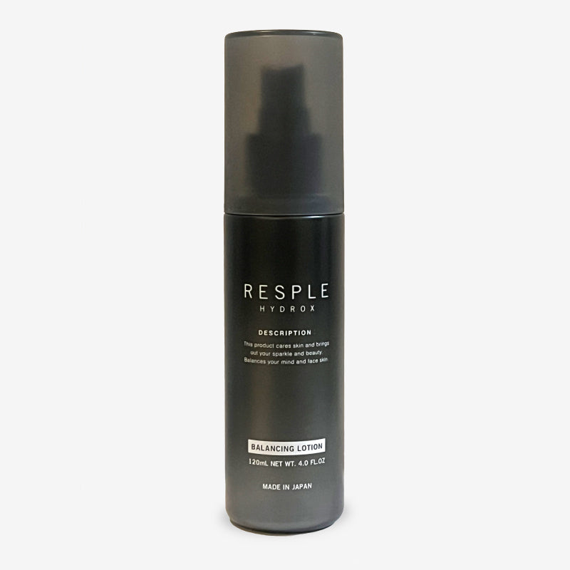 ナノバブル水素化粧水｜RESPLE HYDROX H2バランシングローション 120mL｜RESPLE organics（レスプルオーガニクス）