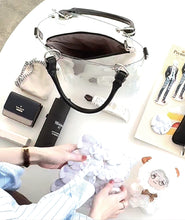 画像をギャラリービューアに読み込む, クリアバッグ（Black ）｜MARSLY（マーズリー）
