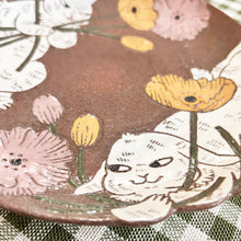 画像をギャラリービューアに読み込む, プレート 二匹のうさぎ A｜ヨシウラチヒロ
