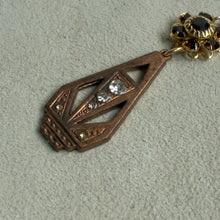 画像をギャラリービューアに読み込む, 【イヤリング】眠れる工房の記憶と、ブラウンの光のイヤリング｜ERIKOART（エリコアート）
