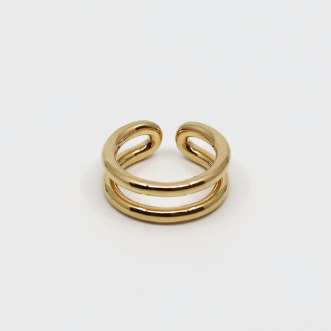 LUUL CLASSIC DOUBLE RING 101（GOLD）｜LUUL（ルーラ）