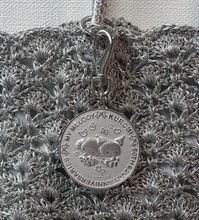 画像をギャラリービューアに読み込む, My Melody 50th &amp; Kuromi 20th Anniversaries バッグチャーム・マイメロディ＆クロミ・シルバー｜Cuprum by ISHIWATA（クプラム　バイ　イシワタ）
