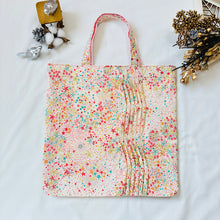 画像をギャラリービューアに読み込む, ウェーブタックトートバッグ（ピンク）｜Nikomatch（ニコマッチ）
