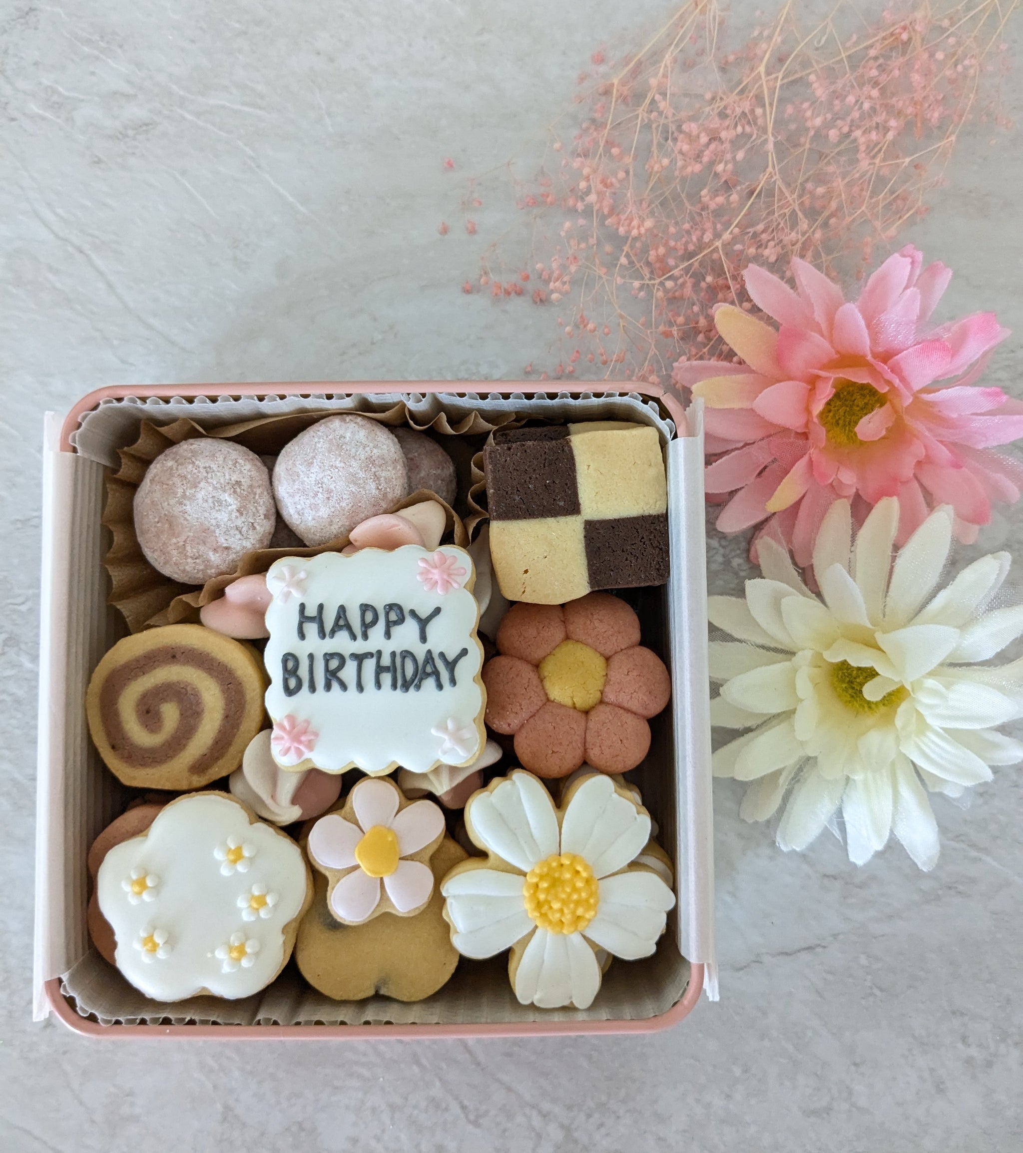 メッセージクッキー缶 お花のメッセージクッキー缶｜ottobre（オットーブレ） – CHOOSEBASE