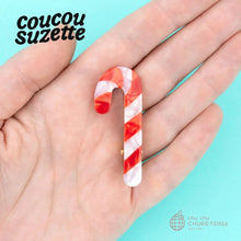 画像をギャラリービューアに読み込む, 【Coucou Suzette】Candy Cane Hair Clip｜CHUPETERIA（チュペテリア）
