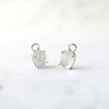 画像をギャラリービューアに読み込む, マザーオブパール ワンタッチ ダングル ピアス（シルバー925／ロジウムプレーティング）｜SMUK（スムーク）
