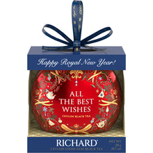 画像をギャラリービューアに読み込む, RICHARD（リチャード） &quot;All The Best Wishes&quot; 缶入り セイロン紅茶 （クリスマス・トイ型 ）20g｜FREA（フレア）
