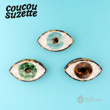 画像をギャラリービューアに読み込む, 【Coucou Suzette】Eye Hair Claw - Green｜CHUPETERIA（チュペテリア）
