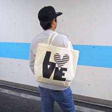 画像をギャラリービューアに読み込む, L❤︎VE Tote Bag｜asugatic（アシュガティック）
