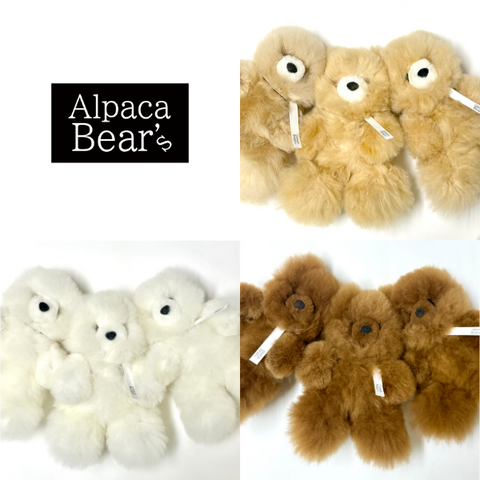 Standard】 アルパカベア テディベア ぬいぐるみ（BOX付）｜Alpaca