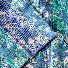 画像をギャラリービューアに読み込む, vintage kantha jacket "蒼の記憶" #4｜ananyaﾕｲｲﾂﾑﾆ（アナンヤユイイツムニ）
