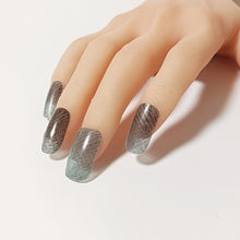 画像をギャラリービューアに読み込む, サイズの選べる半硬化ジェルネイルシール【Gel Nail Stickers 005 scale × snake : Green】｜ENCHANT（エンチャント）
