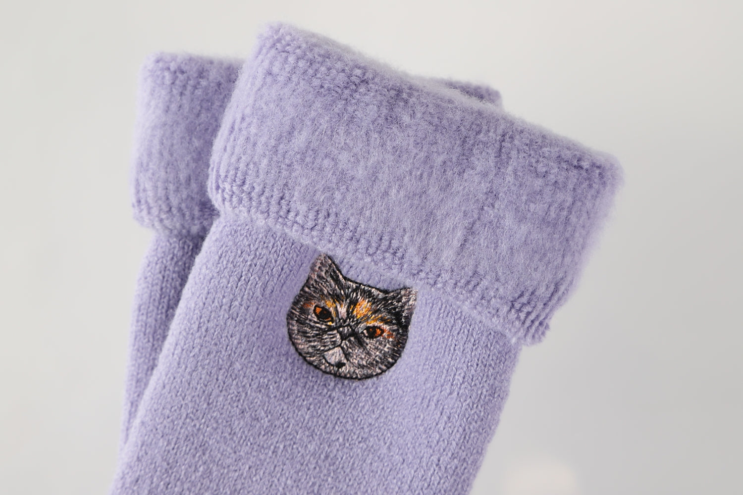 モコモコルームソックス　サビ×パープル｜maltamarie（マルタマリエ）