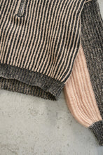 画像をギャラリービューアに読み込む, stripe zip Knit｜Mistletoe（ミソルト）
