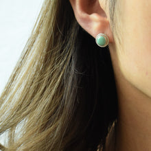 画像をギャラリービューアに読み込む, Emerald Valley turquoise pierce｜MARIA JEWELRY（マリアジュエリー）
