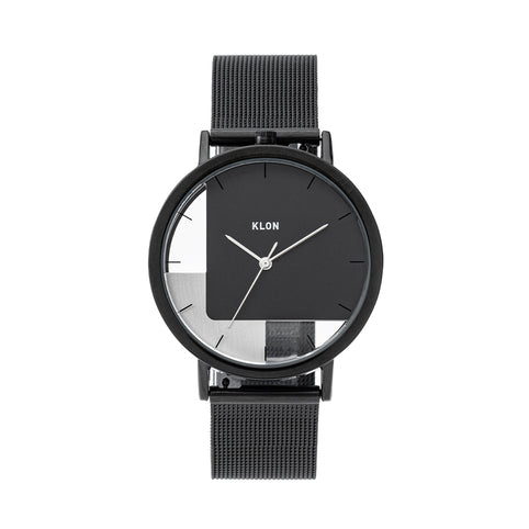 KLON KLON INVISIBLE OVERLAPPING TILES BLACK 38mm｜KLON（クローン）