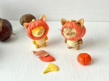 画像をギャラリービューアに読み込む, くりをかぶった猫さん（キジトラ）｜手ノヒラ堂（テノヒラドウ）
