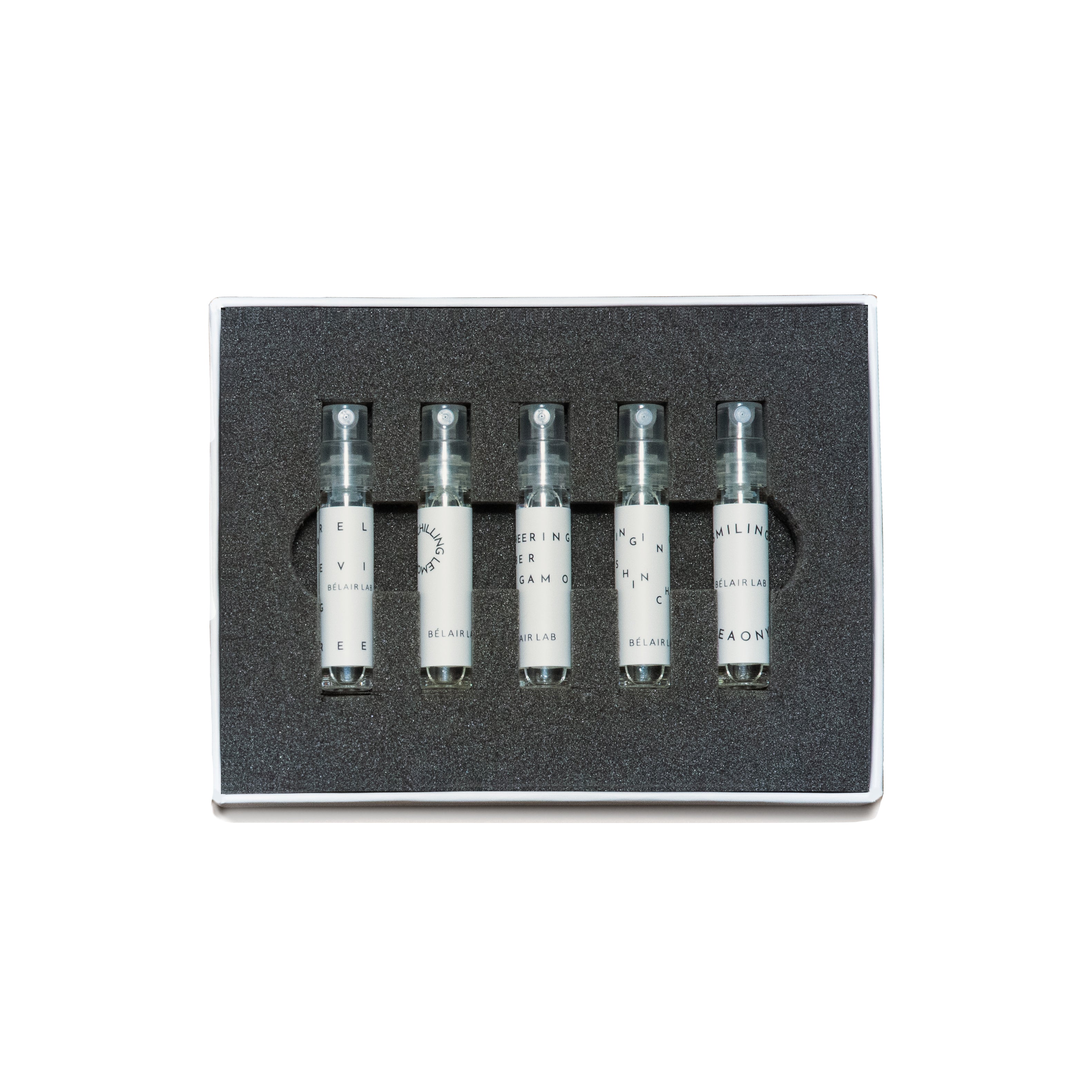 ルームフレグランススプレー ミニボトルセット002  Relax set（リラックス）｜BÉLAIR LAB（ベレアラボ）