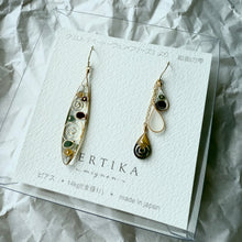 画像をギャラリービューアに読み込む, 絵画の雫｜クリムト｜接吻｜ベートーヴェンフリーズ｜ユディト｜水蛇｜ピアス｜イヤリング｜アシンメトリー｜PERTIKAmignon（ペルチカミニョン）
