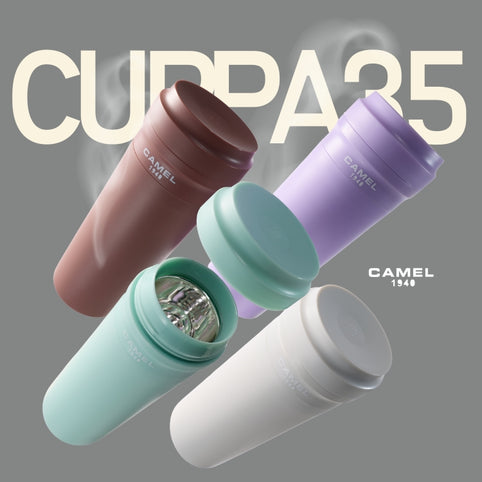 CAMEL CUPPA35｜真空断熱タンブラー 魔法瓶構造 ガラス内瓶 350ml｜CAMEL（キャメル）