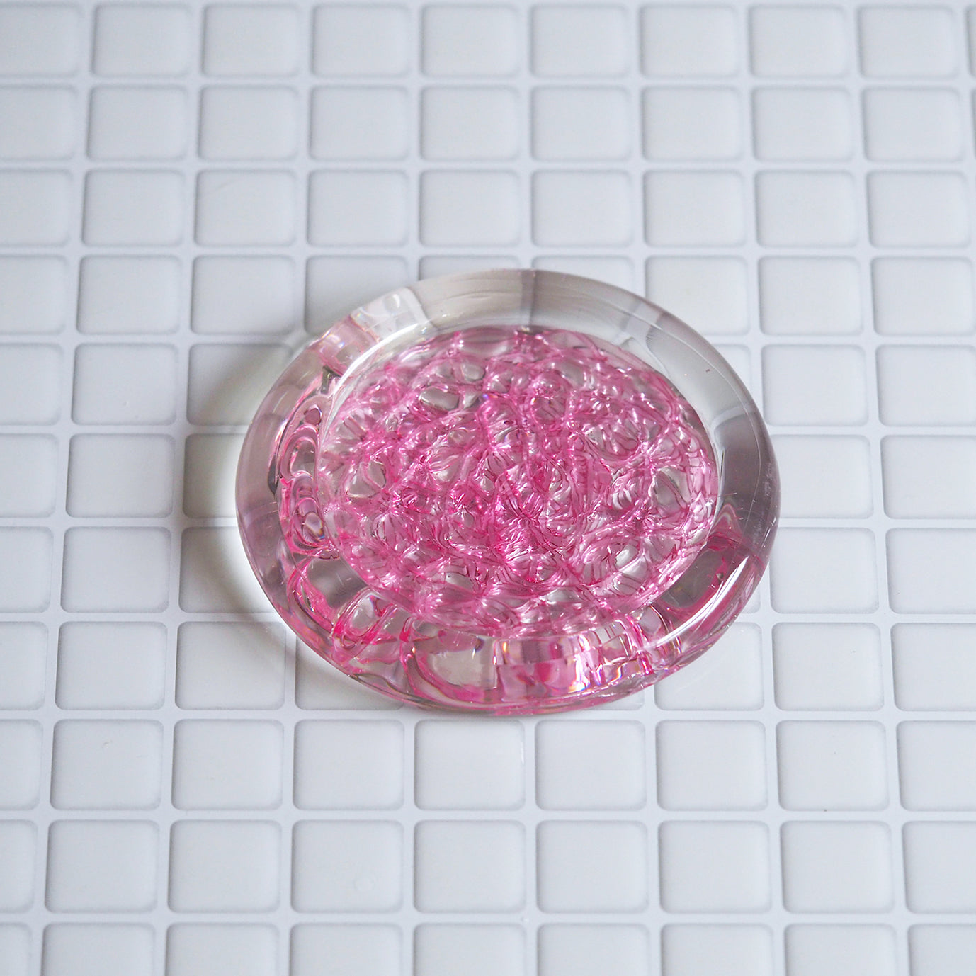 雫-SHIZUKU- コースター ぼたん（ピンク）｜ame（アメ）