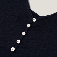 画像をギャラリービューアに読み込む, 【期間限定6/30-7/6】Buttoned Cotton- Silk Tank Top｜celebrate with（セレブレイトウィズ）

