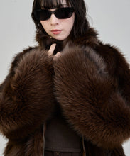 画像をギャラリービューアに読み込む, モルテッド フェイクファー ブルゾン｜Nora Lily elle（ノラリリーエル）
