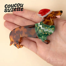 画像をギャラリービューアに読み込む, 【Coucou Suzette】Chilly Dachshund Hair Claw｜CHUPETERIA（チュペテリア）
