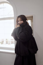画像をギャラリービューアに読み込む, shirring short down coat｜Mistletoe（ミソルト）
