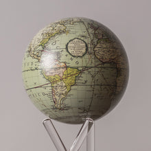 画像をギャラリービューアに読み込む, ANTIQUE CASSINI GREEN（クラシック天文学デザイン グリーン仕様）：パーソナル (4.5インチ)｜MOVA Globe（モバグローブ）
