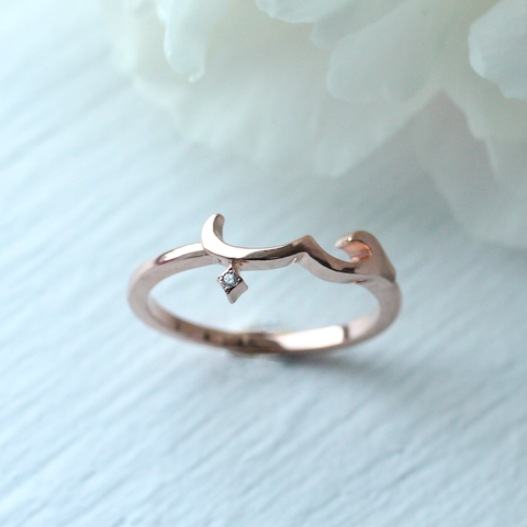 K18 Love (حب) Ring｜KAYO & Coco Jewelry（カヨアンドココジュエリー