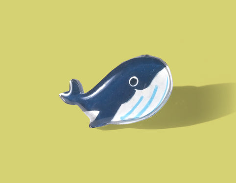 HONAMIRUKA クジラ　ピンバッジ・アンブレラマーカー｜HONAMIRUKA（ホナミルカ）
