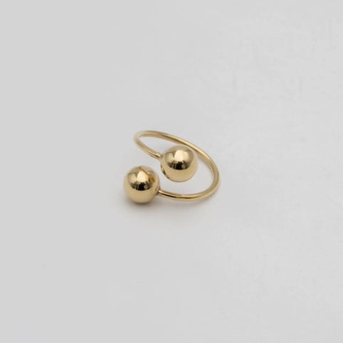 Scat "Ball" ring(GOLD)｜Scat（スキャット）