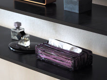 画像をギャラリービューアに読み込む, 露 -TSUYU- ティッシュケース ウェア しょうぶ（パープル）｜ame（アメ）
