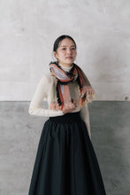 画像をギャラリービューアに読み込む, -POINT-　MOHIKANストール　col:オレンジ｜POLS（ポルス）
