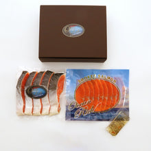 画像をギャラリービューアに読み込む, スモークサーモンと汐紅鮭（ギフトBOX）｜Kaori-熏（カオリカオリ）
