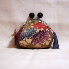 画像をギャラリービューアに読み込む, あめ玉がま口ポーチ クロ｜PlusDot＋．（プラスドット）
