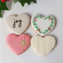 画像をギャラリービューアに読み込む, ハートのX’masアイシングクッキー｜uncygne（アンシーニュ）
