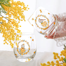 画像をギャラリービューアに読み込む, 金木犀とシマエナガの花びら舞うグラス｜Blanche Neige By ちょこにゃん（ブランシュネージュバイチョコニャン）
