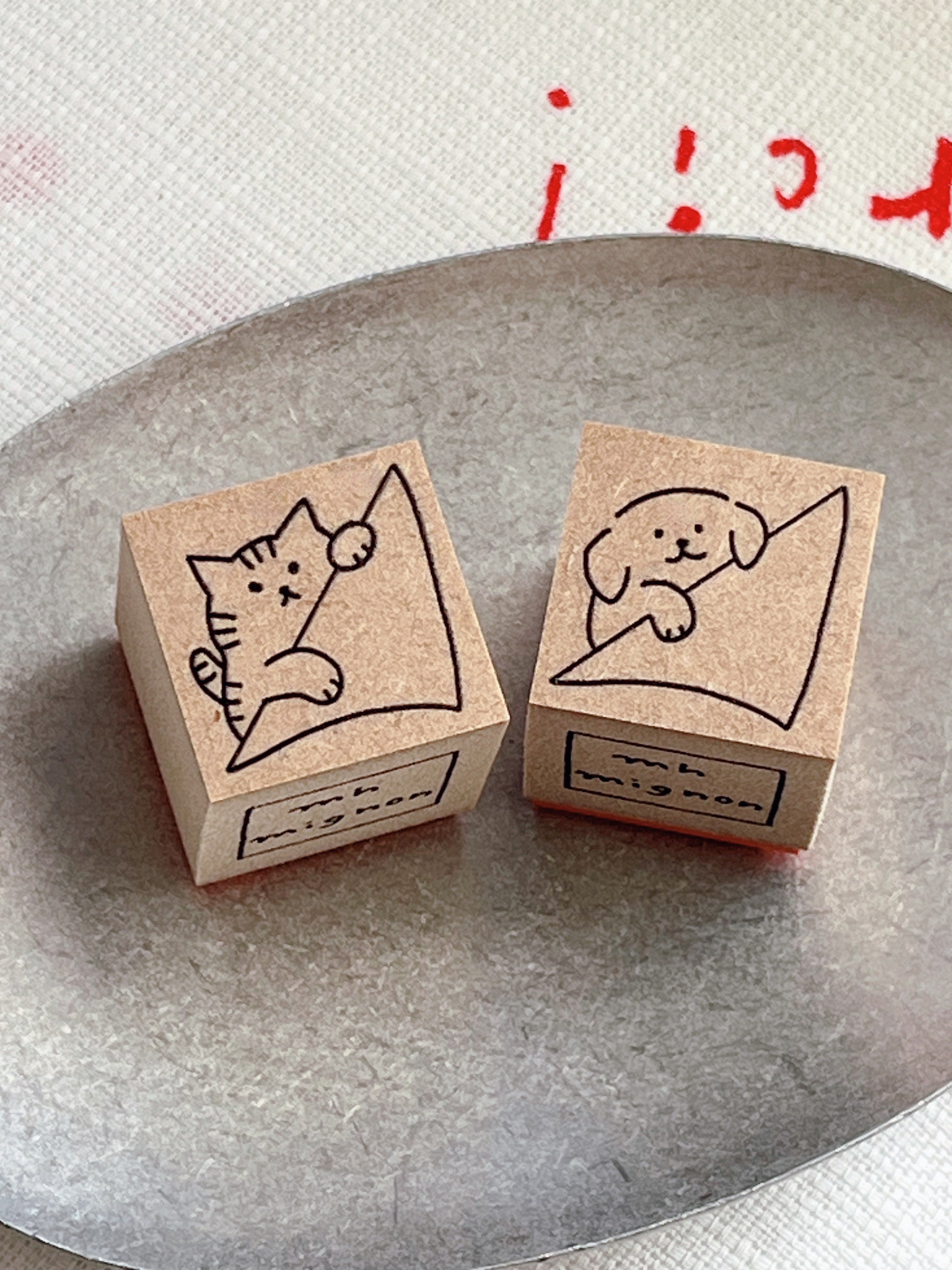 端っこスタンプ｜mh-mignon（エムエイチミニョン）