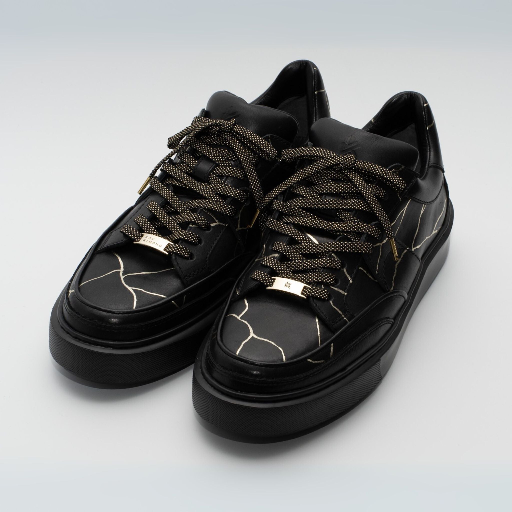 金継ぎスニーカー　金継ぎ（黒）｜KAVKIMONO（カブキモノ）