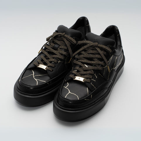 KAVKIMONO 金継ぎスニーカー　金継ぎ（黒）｜KAVKIMONO（カブキモノ）