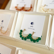 画像をギャラリービューアに読み込む, ひかり・グリーンオニキス｜jebi jewelry（ジェビジュエリー）
