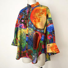 画像をギャラリービューアに読み込む, Manteau shirt I orange - マントシャツIオレンジ｜Merci DIEU（メルシーデュー）
