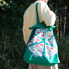 画像をギャラリービューアに読み込む, ビッグマルシェバッグ０3　グリーン｜DAILYCHOP DESIGN STORE（デイリーチョップデザインストア）
